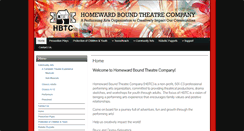 Desktop Screenshot of homewardboundtheatre.org